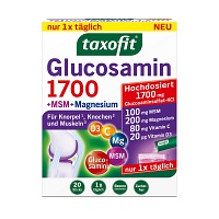 TAXOFIT Glucosamin 1700+MSM+Magnesium Sticks - 20X4g