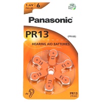 BATTERIEN f.Hörgeräte Panasonic PR13 - 6St