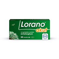 LORANO akut Tabletten - 50St - Allergie allgemein