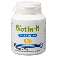 BIOTIN H Vitaminkapseln - 120St