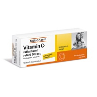 VITAMIN C-RATIOPHARM retard 500 mg Kapseln - 100St - Vitamine
