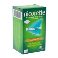 NICORETTE Kaugummi 2 mg freshfruit - 105St
