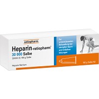 HEPARIN-RATIOPHARM 30.000 Salbe - 100g