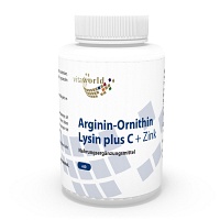 ARGININ-ORNITHIN-Lysin Plus C+Zink Kapseln - 60St