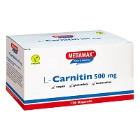 L-CARNITIN 500 mg Megamax Kapseln - 120St