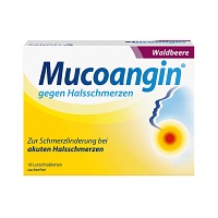 MUCOANGIN Waldbeere 20 mg Lutschtabletten - 18St - Halsschmerzen