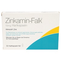 ZINKAMIN Falk 15 mg Hartkapseln - 50St - Selen & Zink