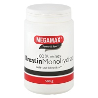 KREATIN MONOHYDRAT 100% Megamax Pulver - 500g