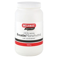 KREATIN MONOHYDRAT 100% Megamax Pulver - 1000g