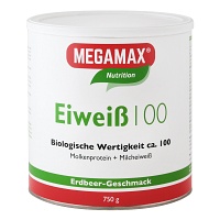 EIWEISS 100 Erdbeer Megamax Pulver - 750g