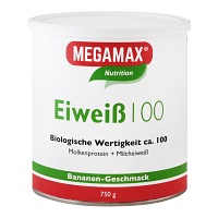 EIWEISS 100 Banane Megamax Pulver - 750g