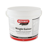 WEIGHT GAINER Megamax Erdbeere Pulver - 3000g