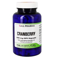 CRANBERRY 400 mg GPH Kapseln - 180St