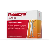 WOBENZYM immun magensaftresistente Tabletten - 120St - Stärkt Ihre Abwehrkräfte