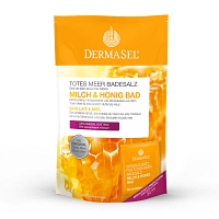 DERMASEL Totes Meer Badesalz+Milch&Honig SPA - 1P - Dermasel