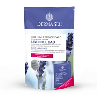 DERMASEL Totes Meer Badesalz+Lavendel SPA - 1P - Badezusatz