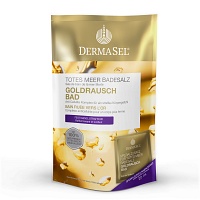 DERMASEL Totes Meer Badesalz+Gold EXKLUSIV - 1P - Dermasel