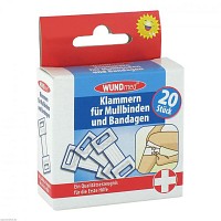 KLAMMERN f.Mulbinden+Bandagen - 20St
