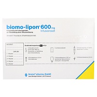 BIOMO-lipon 600 mg Infusionsset Ampullen - 5St