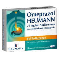 OMEPRAZOL Heumann 20 mg b.Sodbr.magensaftr.Hartk. - 14St - Saurer Magen