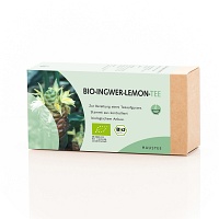 INGWER LEMON Tee Bio Filterbeutel - 25St