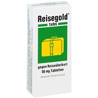 REISEGOLD Tabs gegen Reiseübelkeit - 10St - Übelkeit & Schwindel