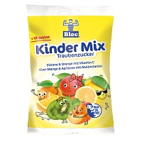 BLOC Kinder Traubenzucker versch.Geschmacksr.Btl. - 75g