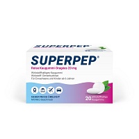 SUPERPEP Reise Kaugummi Dragees 20 mg - 20St - Übelkeit & Schwindel