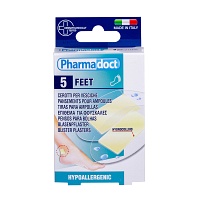 BLASENPFLASTER hydrocolloid 3,8x7 cm - 5St