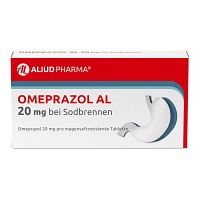 OMEPRAZOL AL 20 mg b.Sodbr.magensaftres.Tabletten - 14St - Saurer Magen