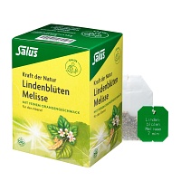 LINDENBLÜTEN MELISSE Tee Kraft d.Natur Salus Fbtl. - 15St