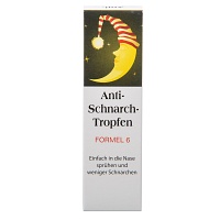 ANTI-SCHNARCH Tropfen Formel 6 - 30ml - Gegen Schnarchen