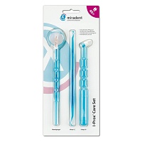 MIRADENT Pflegeset I-Prox Care Set blau trans. - 1P
