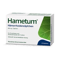 HAMETUM Hämorrhoiden Zäpfchen - 25St - Hämorrhoiden