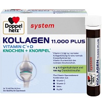 DOPPELHERZ Kollagen 11.000 Plus system Ampullen - 30X25ml