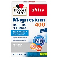 DOPPELHERZ Magnesium 400 mg Tabletten - 60St - Magnesium
