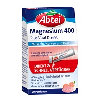 ABTEI Magnesium 400+Vitamin B Komplex Granulat