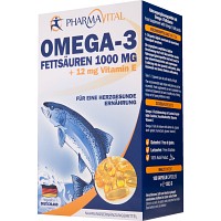 OMEGA-3 FETTSÄUREN 1000 mg+12 mg Vit.E Kapseln - 100St