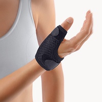 BORT Soft Daumenschiene kurz S schwarz - 1St