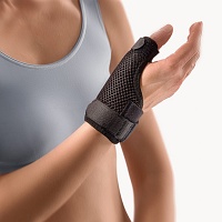 BORT Soft Daumenschiene lang M schwarz - 1St