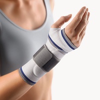 BORT ManuBasic Bandage rechts M silber - 1St