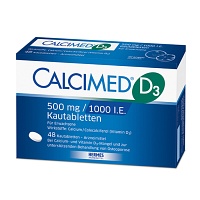 CALCIMED D3 500 mg/1000 I.E. Kautabletten - 48St - Calcium & Vitamin D3