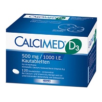CALCIMED D3 500 mg/1000 I.E. Kautabletten - 120St - Calcium & Vitamin D3