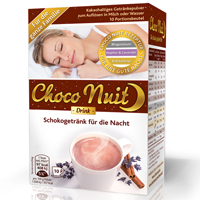 CHOCO NUIT Gute-Nacht-Schokogetränk Pulver - 10St