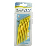 TEPE Angle Interdentalbürste 0,7mm gelb - 6St - Interdentalpflege