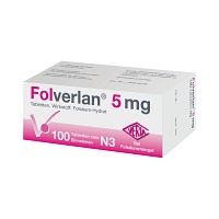 FOLVERLAN 5 mg Tabletten - 100St - Folsäure