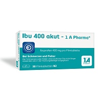 IBU 400 akut-1A Pharma Filmtabletten - 30St - Kopfschmerzen und Migräne