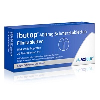 IBUTOP 400 mg Schmerztabletten Filmtabletten - 20St - Schmerzen allgemein