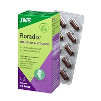 FLORADIX Eisen plus B-Vitamine Kapseln - 40St