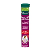 KNEIPP Frauen Mineralstoffe Brausetabletten - 15St - Für Frauen & Männer